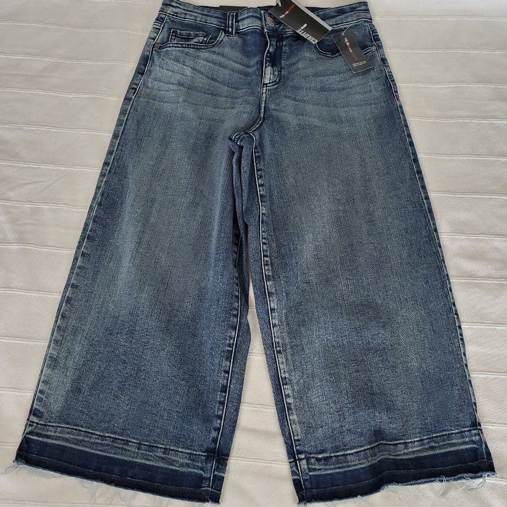 Style&Co Denim Culotte Mid Rise